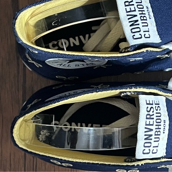 Converse CTAS Hi Top Clubhouse Sneakers M6.5 W8.5 Obsidian Blue/Trailhead Gold - Picture 9 of 12